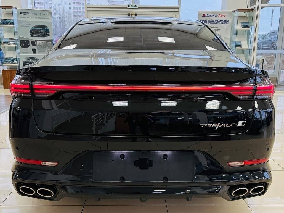 Geely Preface Флагман, черный