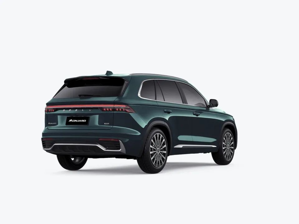 Geely Monjaro Flagship, зеленый