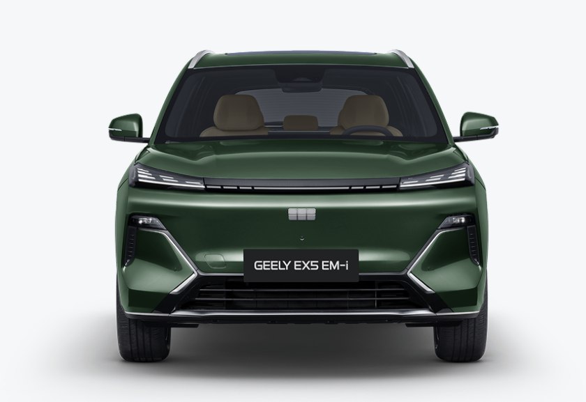 Geely EX5 EM-i Max, зеленый