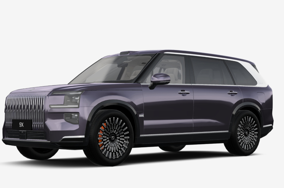 Zeekr 9X Hyper, фиолетовый