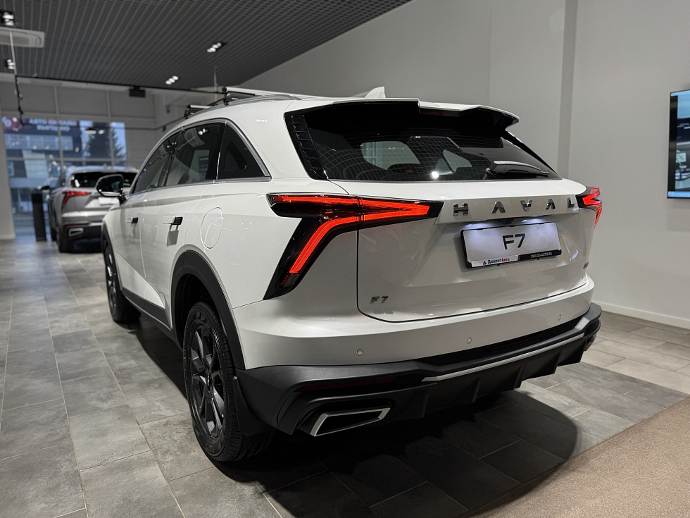 Haval F7 Премиум, белый