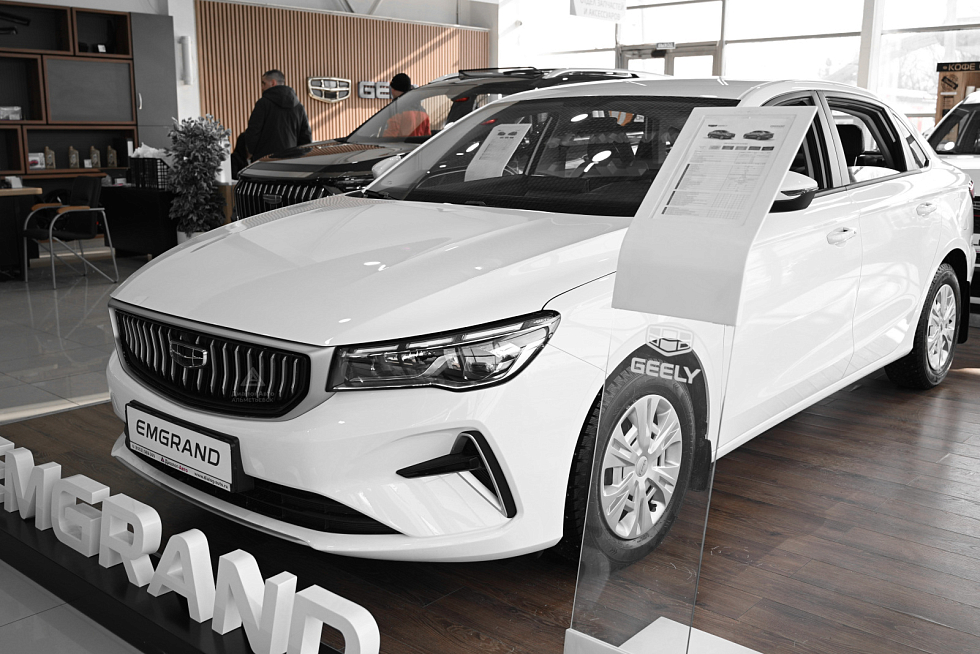 Geely Emgrand Comfort, белый