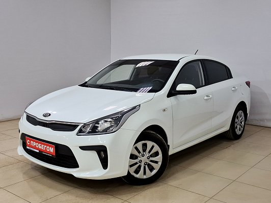 Kia Rio Comfort, 2018 года, пробег 107525 км