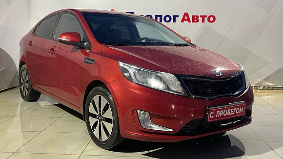 Kia Rio Luxe, 2012 года, пробег 211495 км