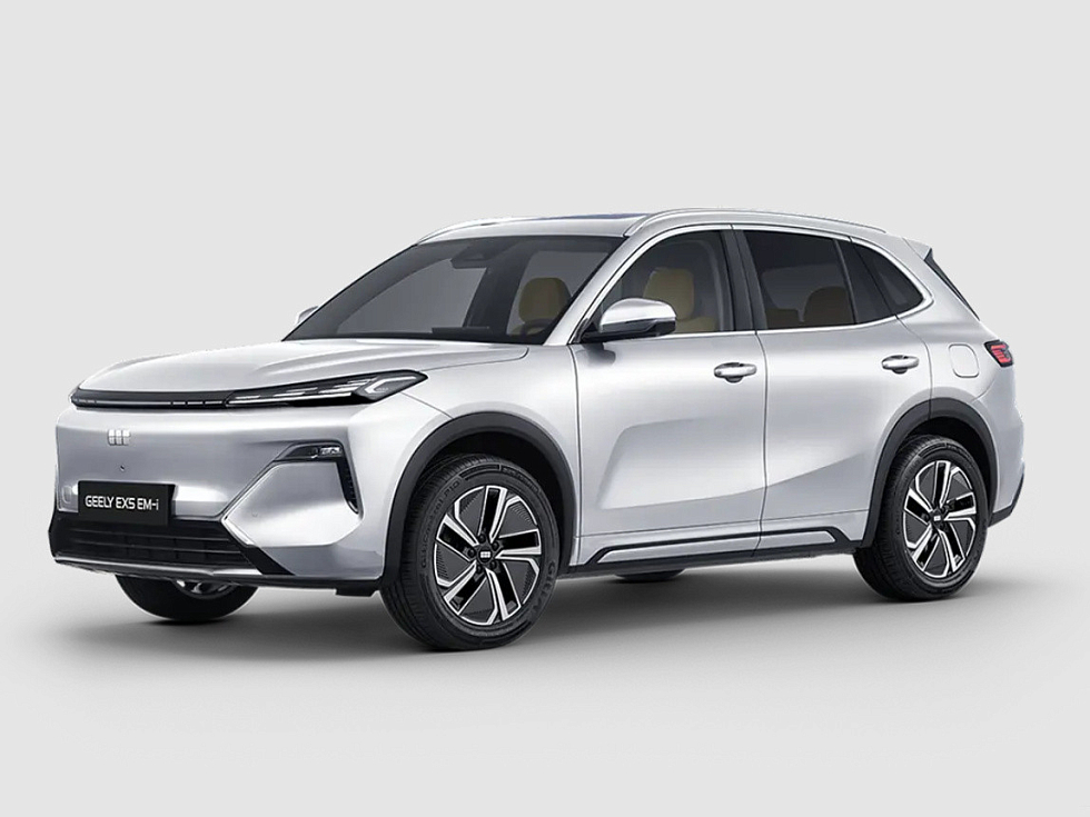 Geely EX5 Гибрид Макс EM-R, белый