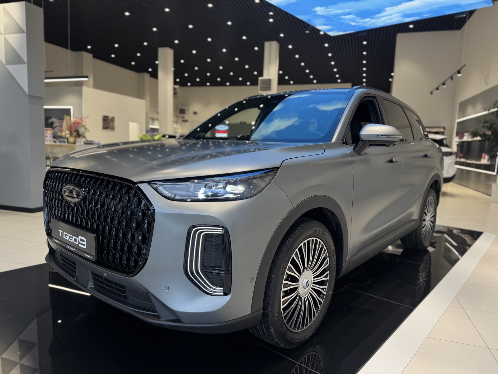 Chery Tiggo 9 Ультра / Ultra, серебряный