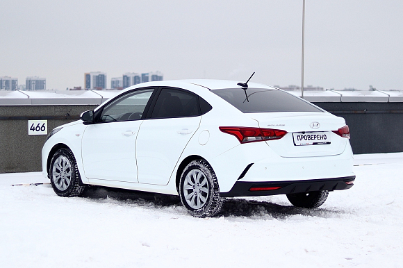 Hyundai Solaris Comfort, 2021 года, пробег 72000 км