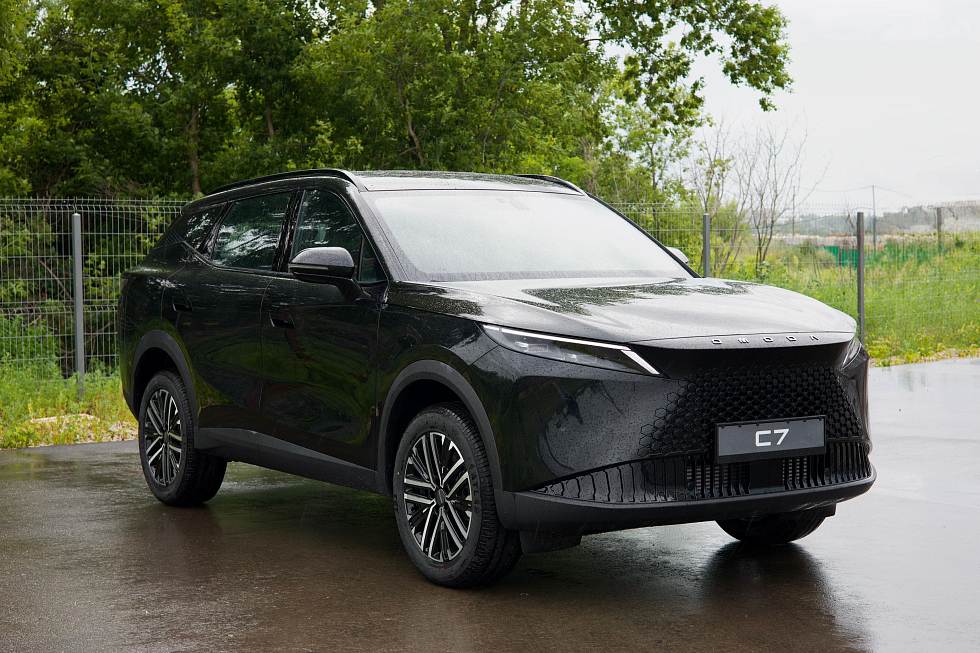 Geely EX5 EM-i Макс, серебряный