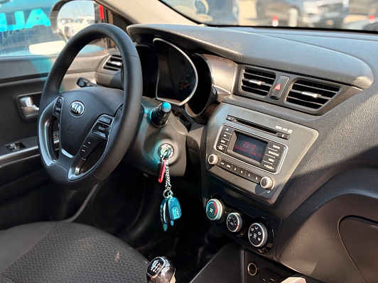 Kia Rio Comfort Аудио, 2016 года, пробег 143512 км