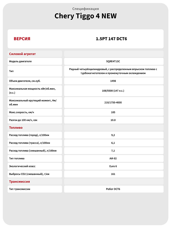 Chery Tiggo 4 Ultra, серый