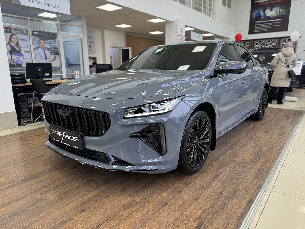 Geely Preface Flagship, серый