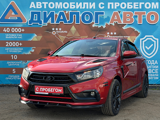 Lada (ВАЗ) Vesta Comfort Image (2018-2019), 2017 года, пробег 128548 км