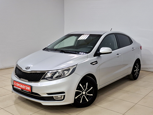 Kia Rio Luxe, 2017 года, пробег 118585 км
