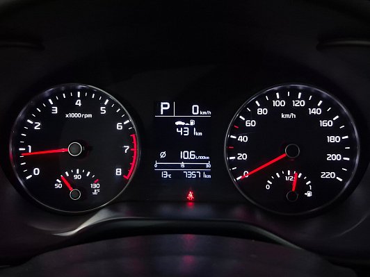 Kia Rio Comfort, 2017 года, пробег 73568 км