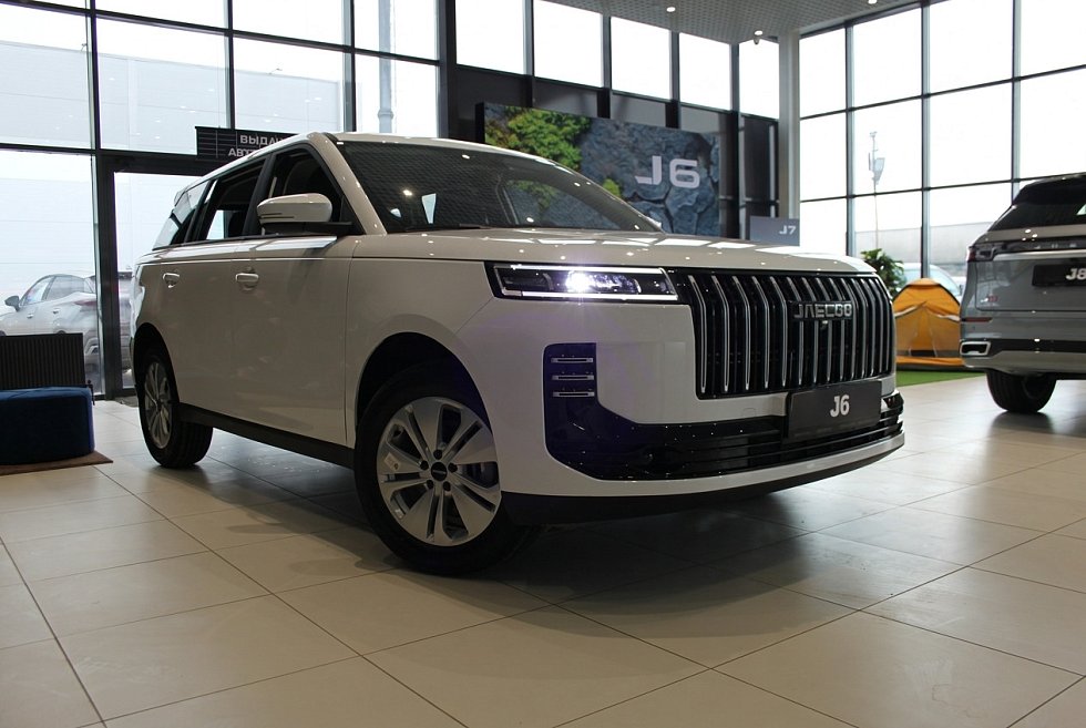 Jaecoo J6 Престиж, белый