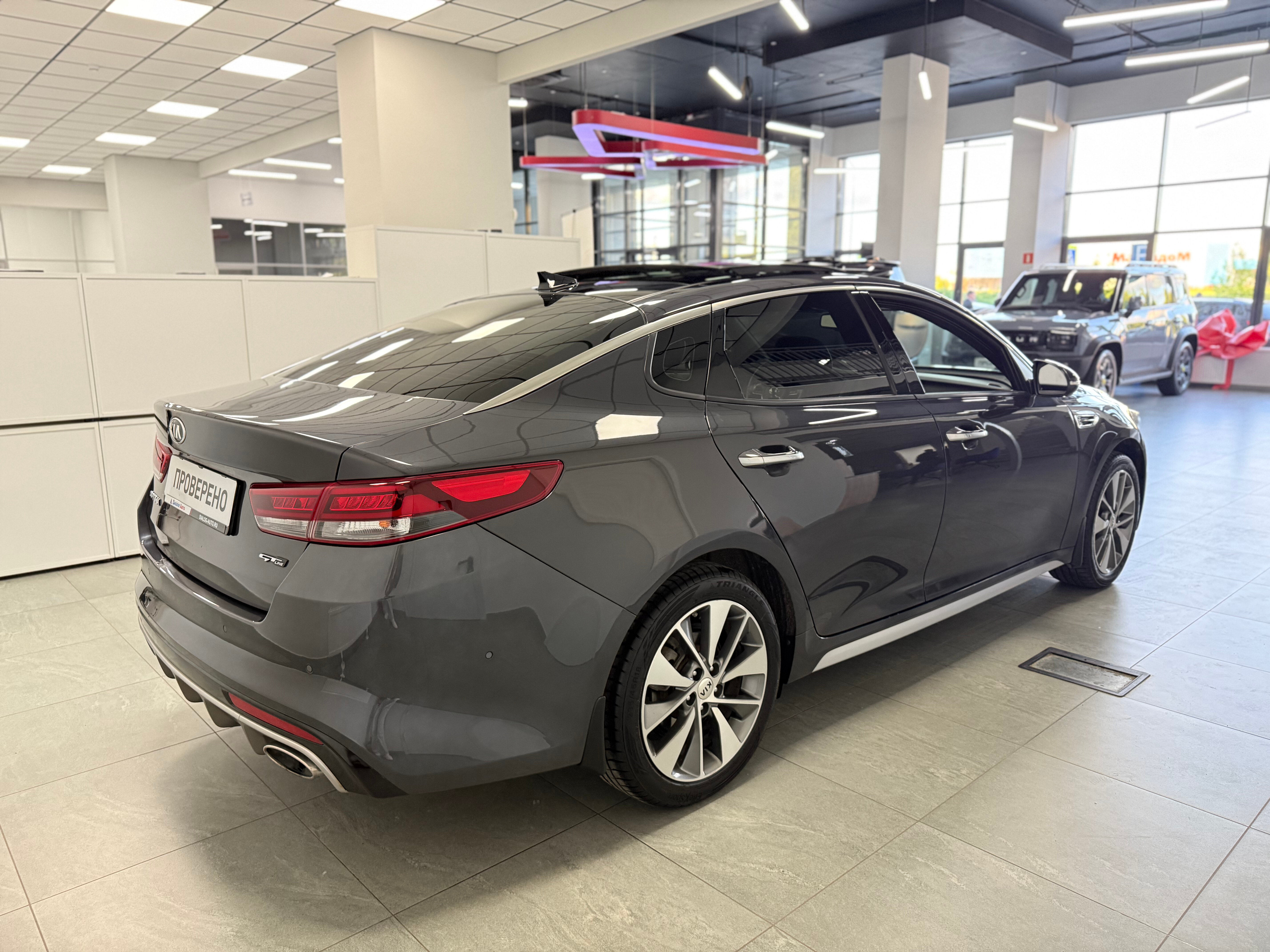 Kia Optima GT Line, 2018 года, пробег 78521 км