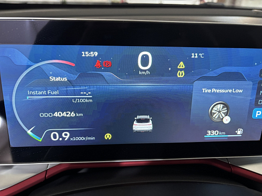 Geely Coolray Luxury, 2023 года, пробег 40426 км