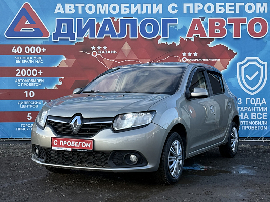 Renault Sandero Confort, 2017 года, пробег 167152 км