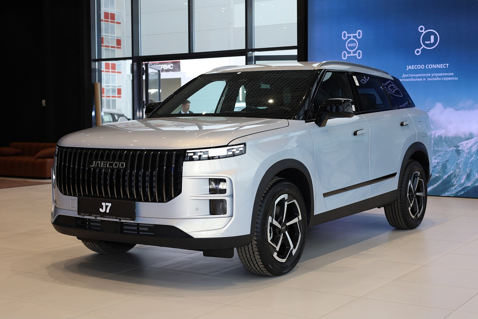 Jaecoo J7 Lifestyle, серебряный