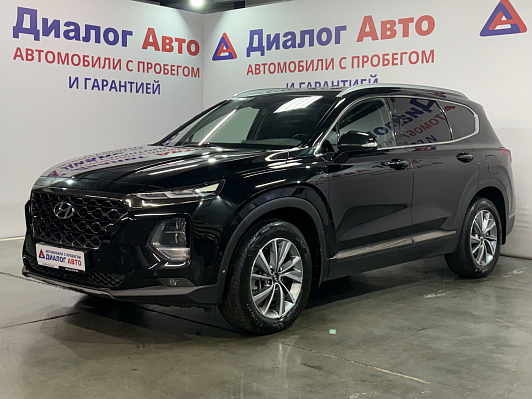 Hyundai Santa Fe Premier, 2019 года, пробег 94800 км