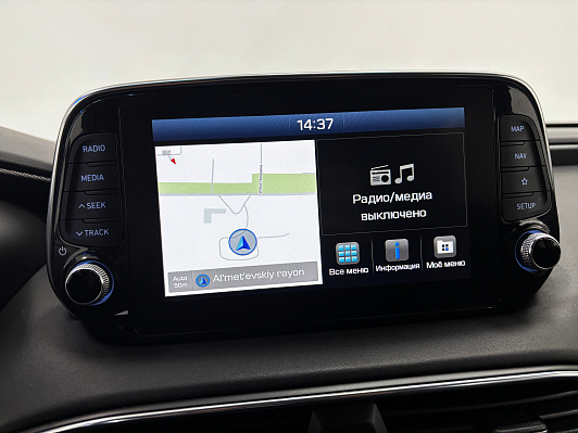 Hyundai Santa Fe High-Tech, 2019 года, пробег 118804 км