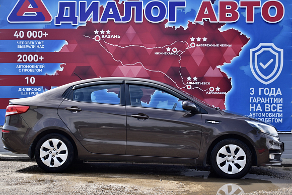Kia Rio Comfort, 2015 года, пробег 75000 км
