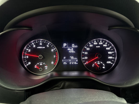 Kia Rio Luxe RED Line, 2019 года, пробег 121112 км