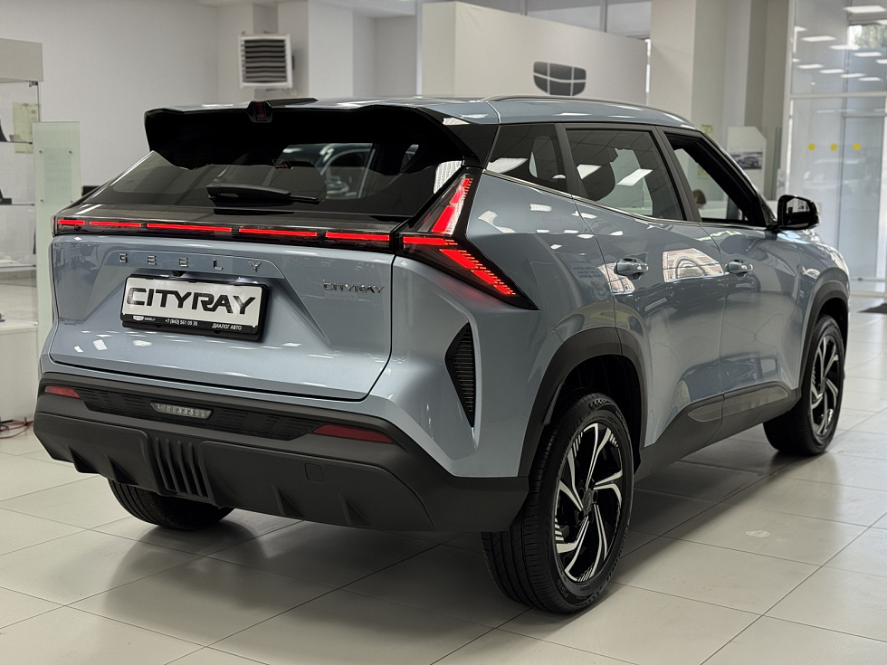 Geely Cityray Flagship Sport, голубой