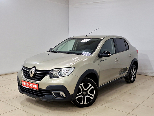 Renault Logan Stepway Life, 2022 года, пробег 72205 км