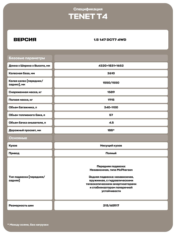 TENET T4 Прайм, черный