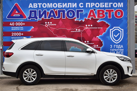 Kia Sorento Prestige, 2019 года, пробег 180120 км