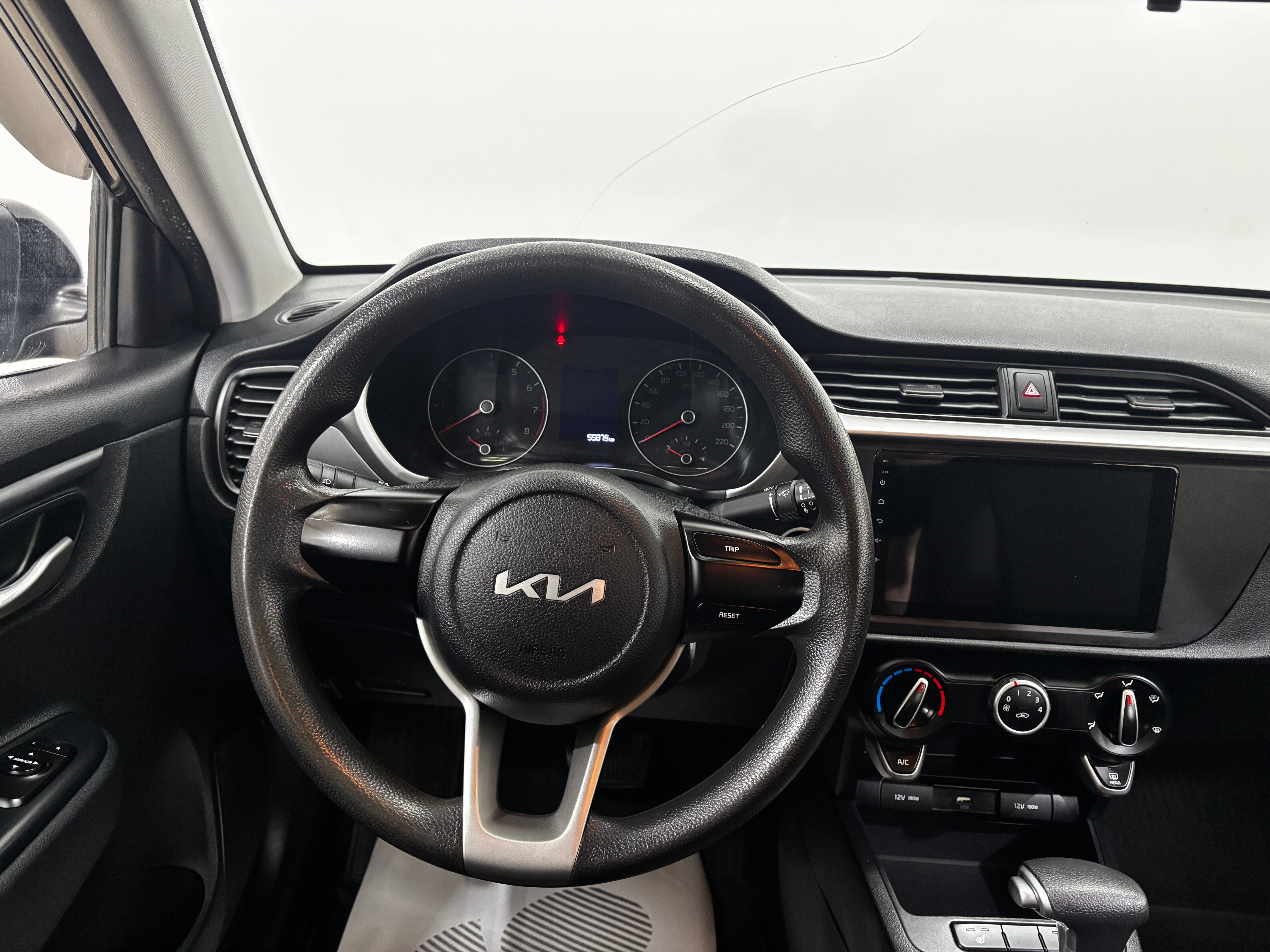 Kia Rio Classic Audio, 2021 года, пробег 55874 км