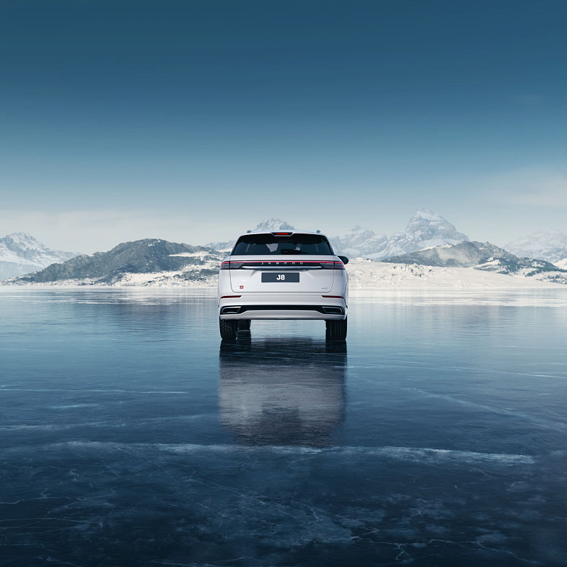 Jaecoo J8 Престиж +, белый