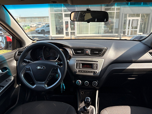 Kia Rio Comfort Аудио, 2016 года, пробег 143512 км
