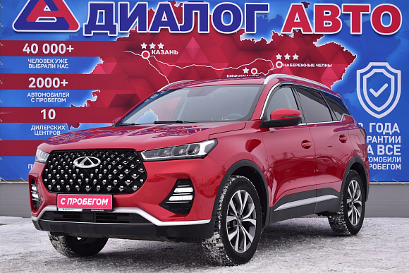 Chery Tiggo 7 Pro Prestige, 2022 года, пробег 41300 км