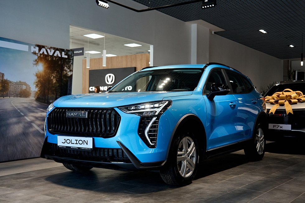 Haval Jolion Премиум, голубой