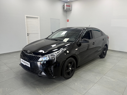 Kia Rio Luxe, 2021 года, пробег 102800 км