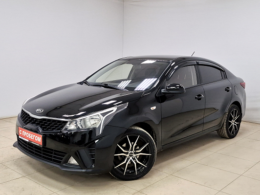 Kia Rio Luxe, 2021 года, пробег 77528 км