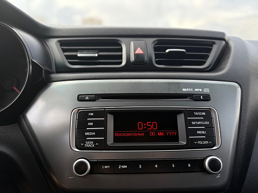 Kia Rio Comfort Аудио, 2016 года, пробег 143512 км