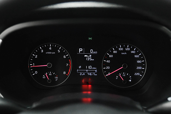 Kia Rio Luxe, 2021 года, пробег 74500 км