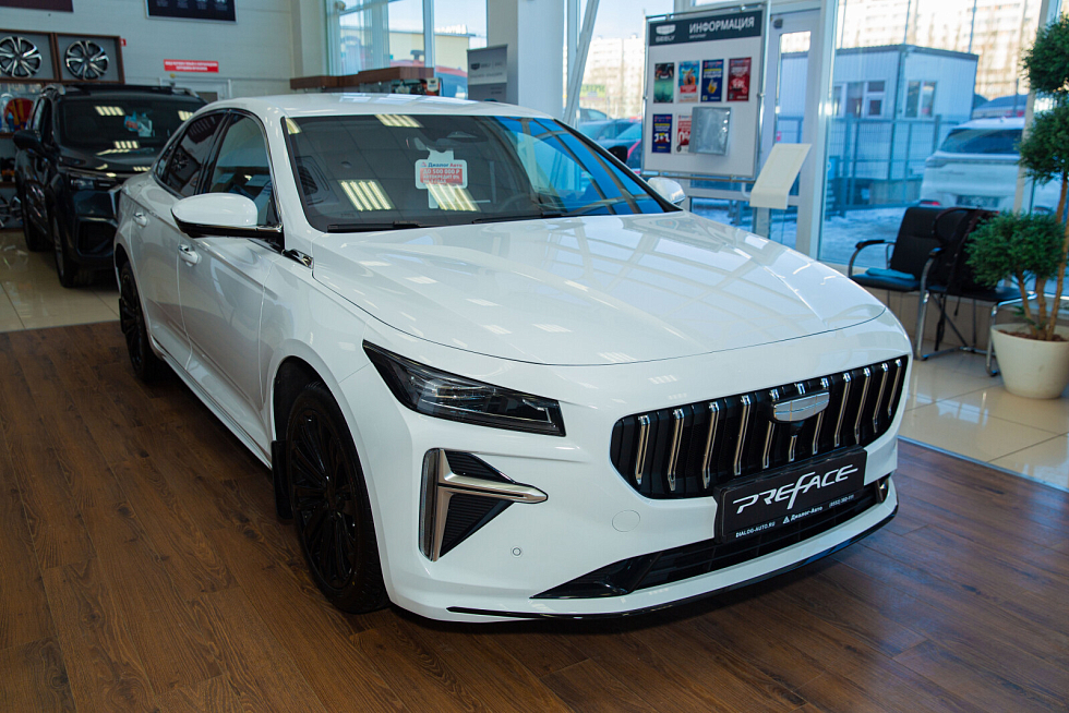 Geely Preface Люкс, белый