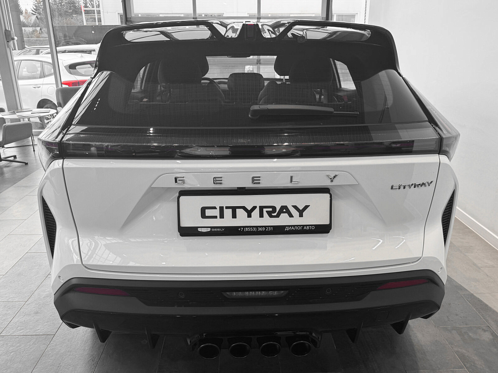 Geely Cityray Флагман, серебряный