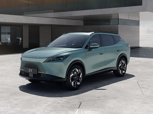 Omoda C7 Supreme, зеленый