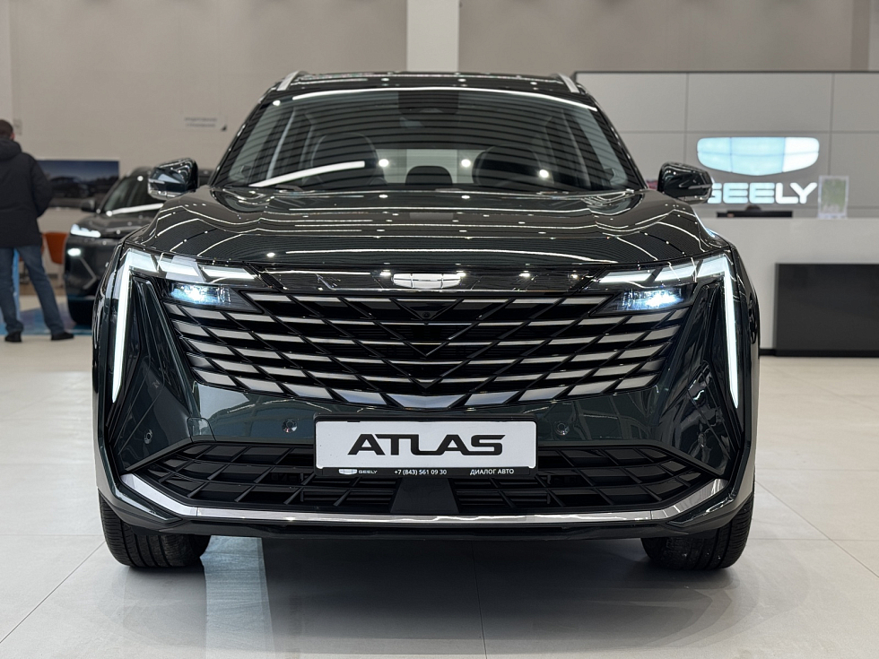 Geely Atlas Flagship, черный