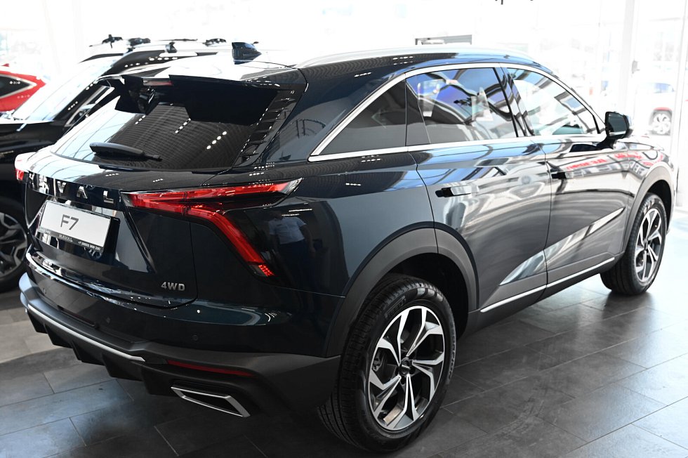 Haval F7 Премиум, голубой
