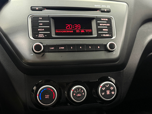Kia Rio Comfort Аудио, 2016 года, пробег 208216 км
