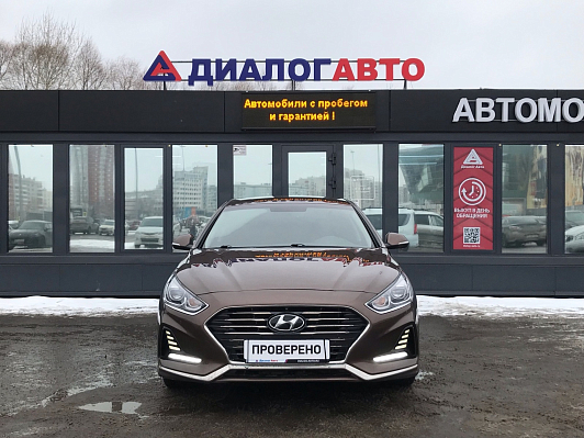 Hyundai Sonata Style, 2018 года, пробег 145000 км