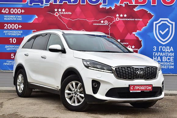 Kia Sorento Prestige, 2019 года, пробег 180120 км