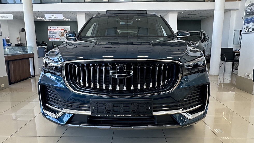 Geely Monjaro Exclusive, зеленый