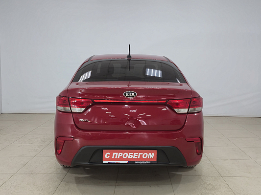 Kia Rio Luxe RED Line, 2019 года, пробег 74055 км